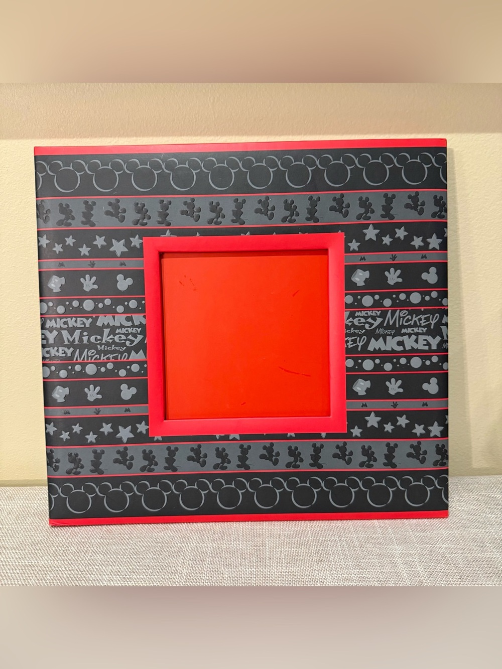 Sandylion Disney Mickey Mouse Photo Album Scrapbook Red Black 12x12